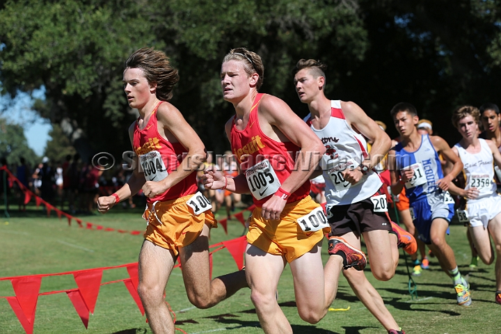 2015SIxcHSSeeded-069.JPG - 2015 Stanford Cross Country Invitational, September 26, Stanford Golf Course, Stanford, California.